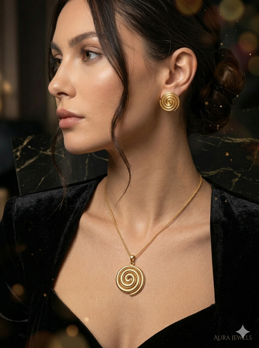 Nature’s perfect spiral, captured in gold. 🌀