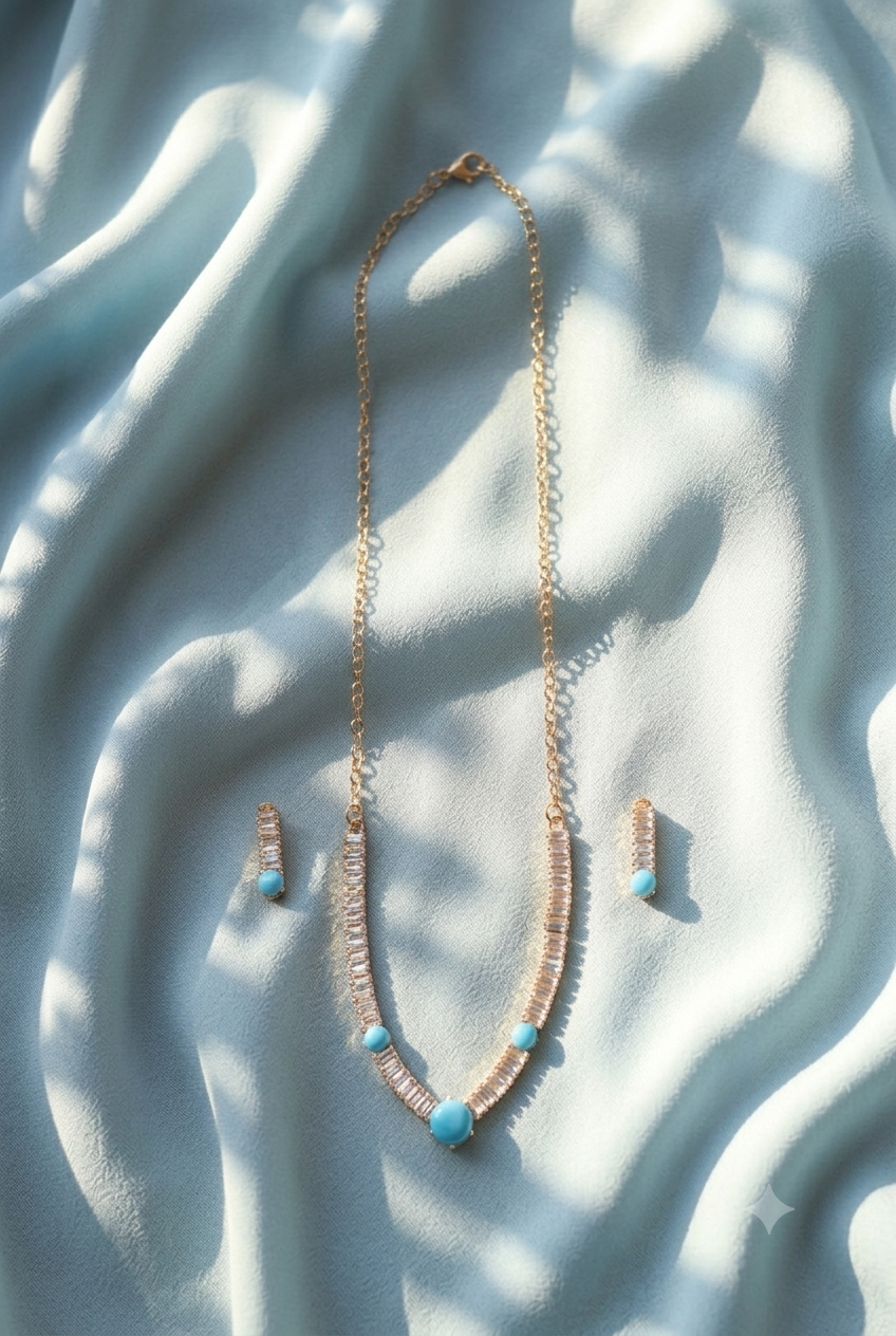 A splash of serene blue to brighten your day. 💎✨