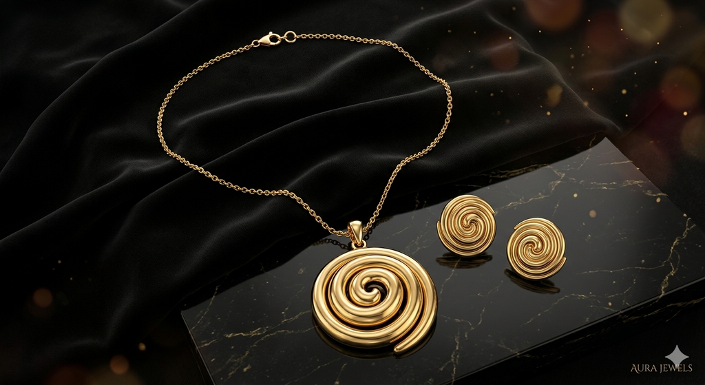 Nature’s perfect spiral, captured in gold. 🌀