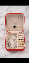 Luxury 8-in-1 Jewelry Gift Set | Necklace, Earrings, Ring & Chain 🤍✨